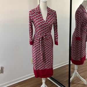 Boden Jersey Knit Wrap Dress